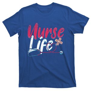 Nurse Life Hospital Medicine Stethoscope Medical Nurse Gift T-Shirt