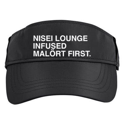 Nisei Lounge Infused MalöRt First Adult Drive Performance Visor