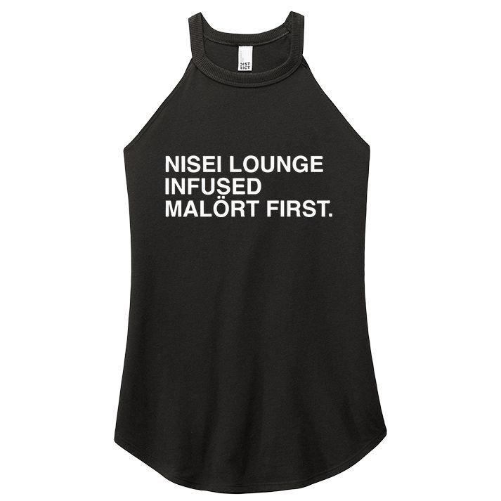 Nisei Lounge Infused MalöRt First Women's Perfect Tri Rocker Tank