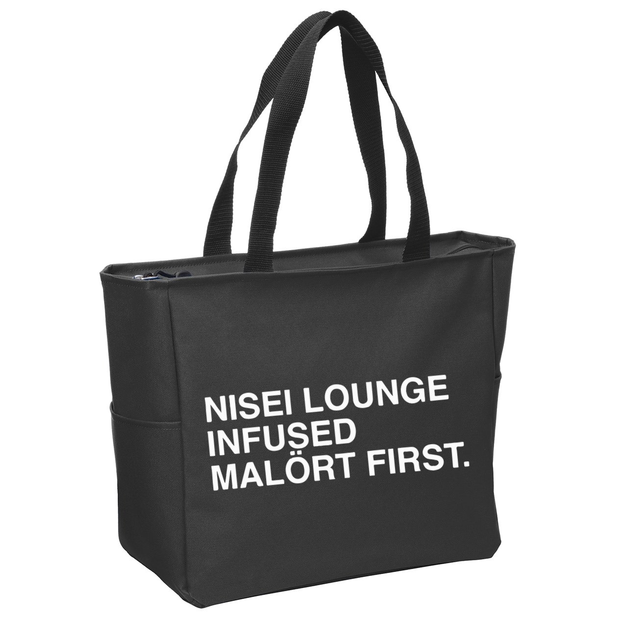 Nisei Lounge Infused MalöRt First Zip Tote Bag