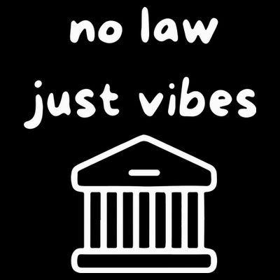 No Law Just Vibes T-Shirt