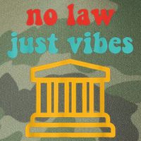 No Law Just Vibes Legacy Tie Dye Trucker Hat
