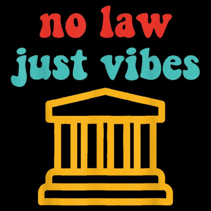 No Law Just Vibes Youth Performance Sprint T-Shirt