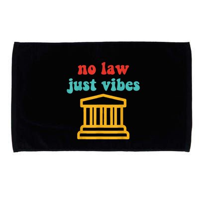No Law Just Vibes Microfiber Hand Towel