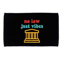No Law Just Vibes Microfiber Hand Towel