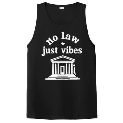 No Law Just Vibes PosiCharge Competitor Tank