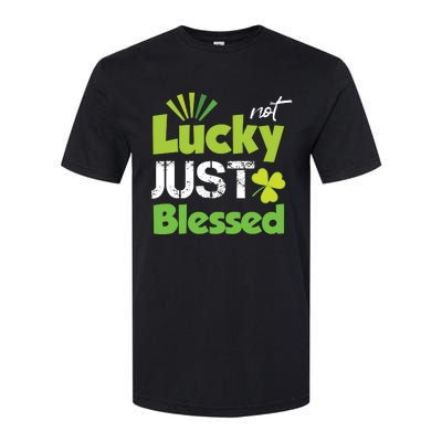 Not Lucky Just Blessed Softstyle CVC T-Shirt