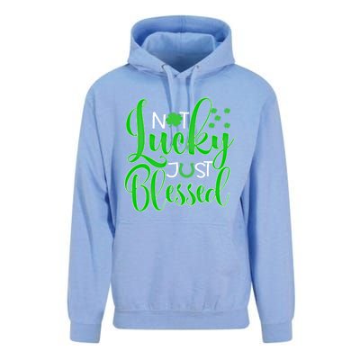 Not Lucky Just Blessed St Patrick's Day Gift Unisex Surf Hoodie