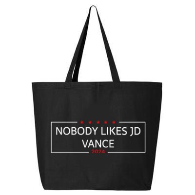 Nobody Likes Jd Vance Vote Kamala 25L Jumbo Tote