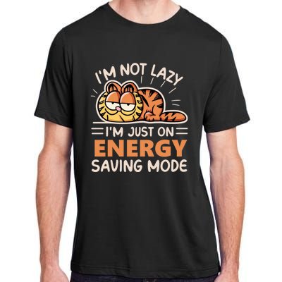 Not Lazy Just On Energy Saving Mode Funny Hilarious And Humorous Adult ChromaSoft Performance T-Shirt