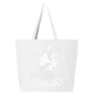 Nerd Life Like Normal Life But With Dragons  25L Jumbo Tote