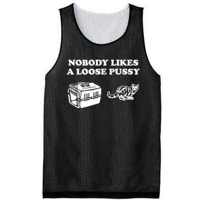 Nobody Likes Loose Pussy Mesh Reversible Basketball Jersey Tank