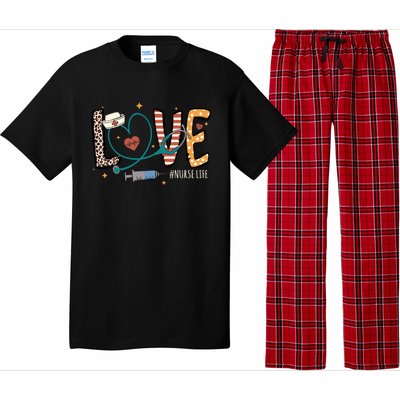 Nurse Life Love Inspire Heal Happy Nurses Day Gift Pajama Set