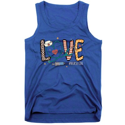 Nurse Life Love Inspire Heal Happy Nurses Day Gift Tank Top