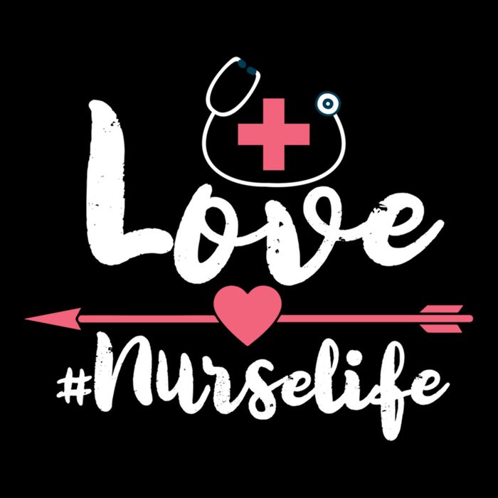 Nurse Life Love Doctors Medical Rn Lpn Gift Flat Bill Trucker Hat