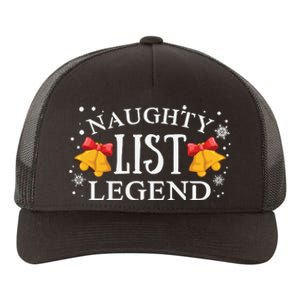 Naughty List Legend Yupoong Adult 5-Panel Trucker Hat