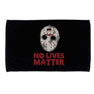 No Lives Matter Horror Halloween Jason Microfiber Hand Towel