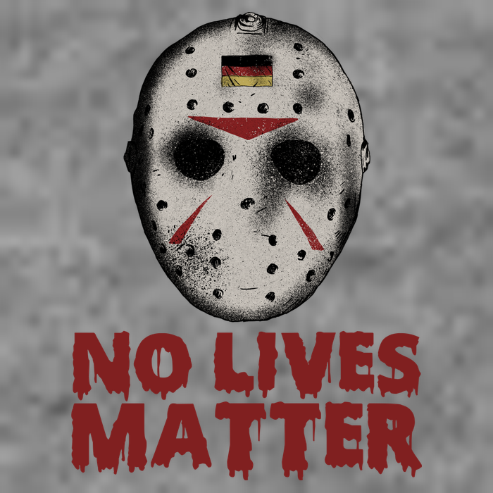 No Lives Matter Horror Halloween Jason Womens T-Shirt