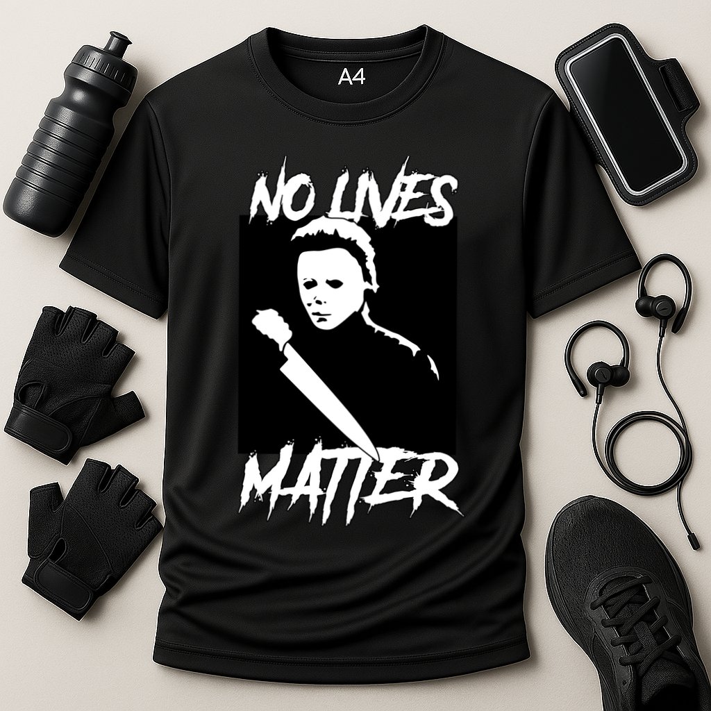No Lives Matter Cooling Performance Crew T-Shirt