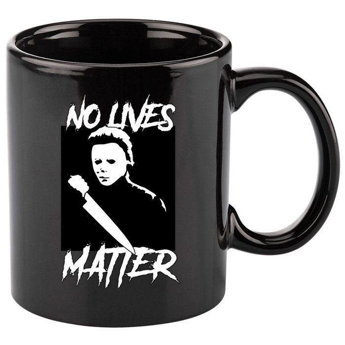 No Lives Matter 11oz C Handle Ceramic Mug