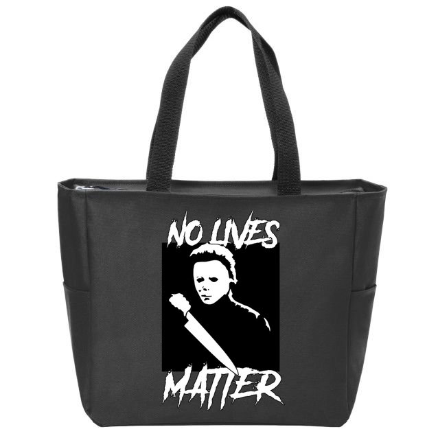 No Lives Matter Zip Tote Bag