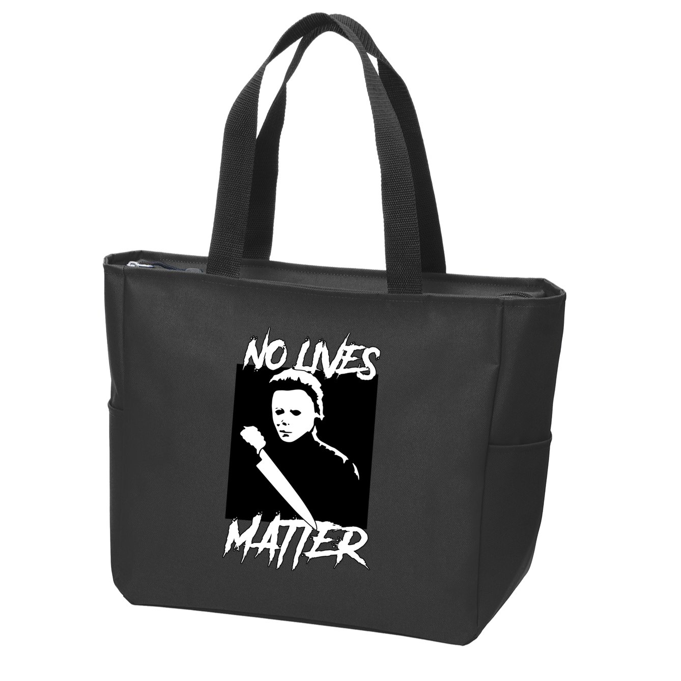 No Lives Matter Zip Tote Bag