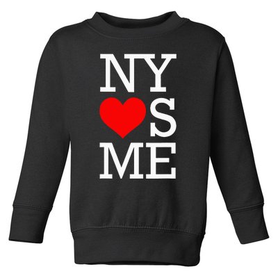 Ny Loves Me Toddler Sweatshirt