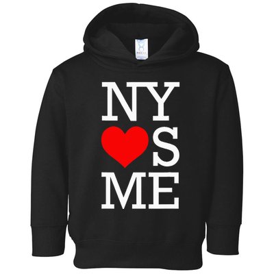 Ny Loves Me Toddler Hoodie