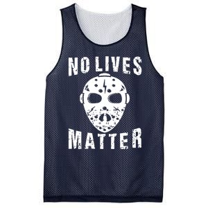 No Lives Matter Jason Voorhees Halloween Horror Friday The Inspired Hockey Mesh Reversible Basketball Jersey Tank