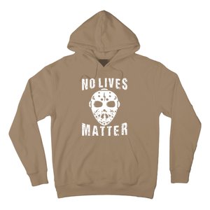 No Lives Matter Jason Voorhees Halloween Horror Friday The Inspired Hockey Hoodie