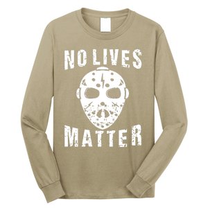 No Lives Matter Jason Voorhees Halloween Horror Friday The Inspired Hockey Long Sleeve Shirt