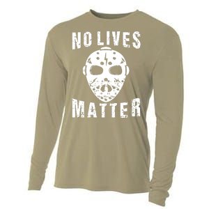 No Lives Matter Jason Voorhees Halloween Horror Friday The Inspired Hockey Cooling Performance Long Sleeve Crew