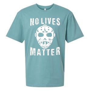 No Lives Matter Jason Voorhees Halloween Horror Friday The Inspired Hockey Sueded Cloud Jersey T-Shirt