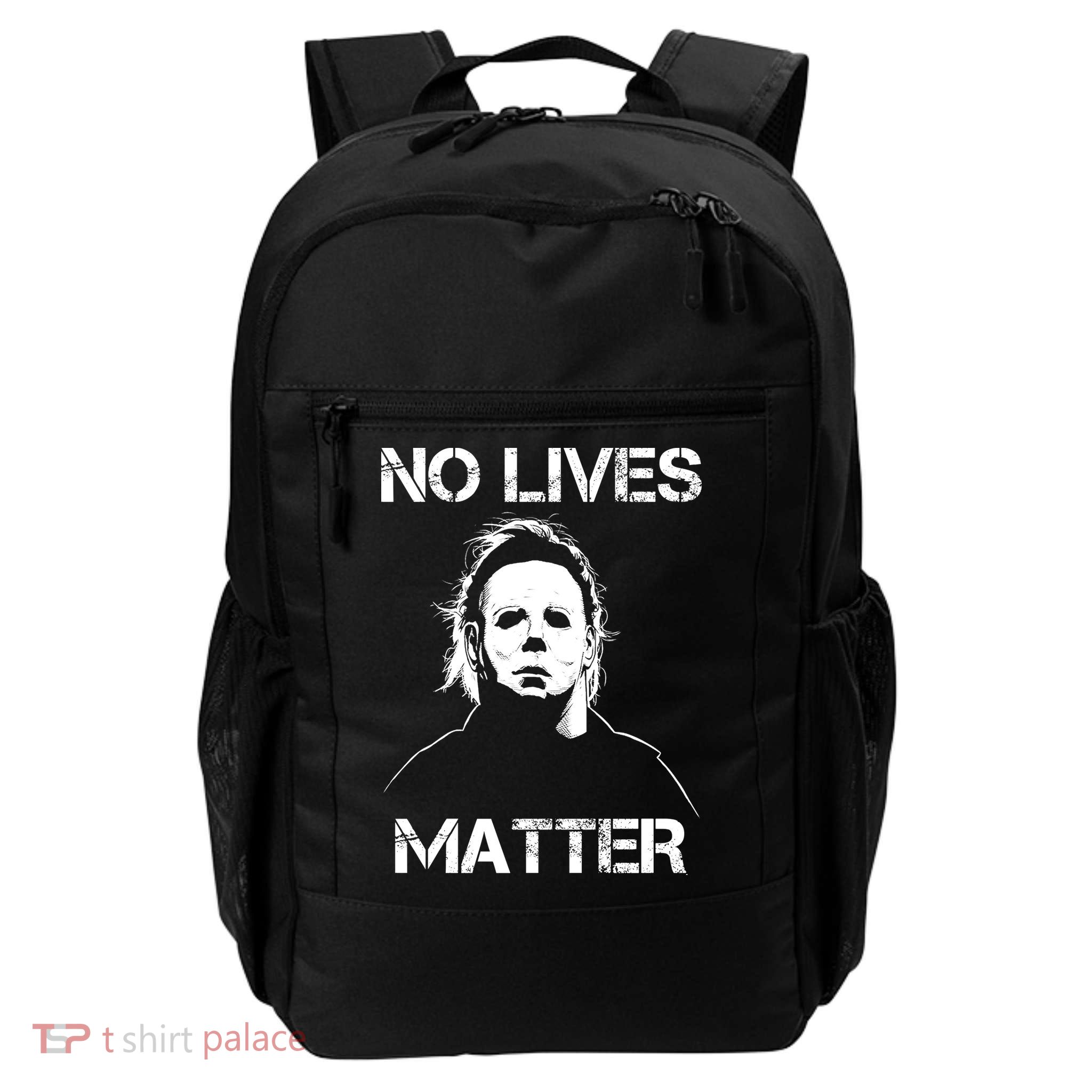 No Lives Matter Halloween Scary Parody Daily Commute Backpack
