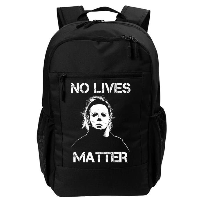 No Lives Matter Halloween Scary Parody Backpack