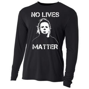 No Lives Matter Halloween Scary Parody Cooling Performance Long Sleeve Crew