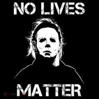 No Lives Matter Halloween Scary Parody Visor