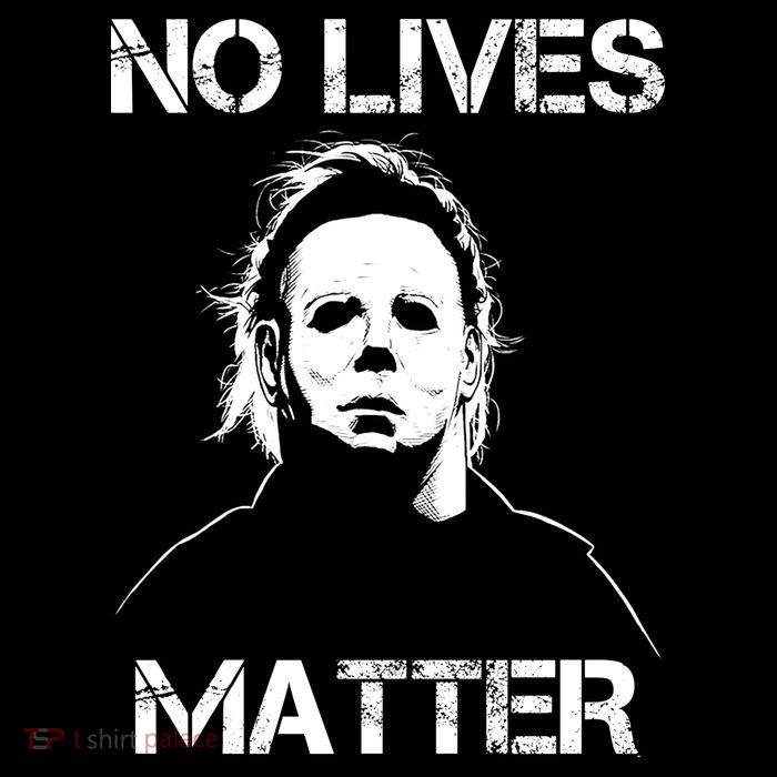 No Lives Matter Halloween Scary Parody Visor