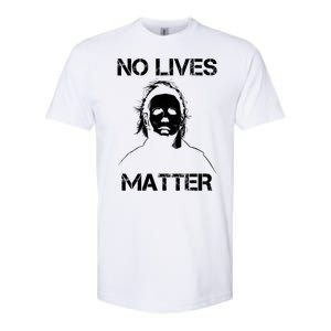 No Lives Matter Halloween Scary Parody Softstyle® CVC T-Shirt