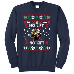 No Lift No Gift Ugly Christmas Sweatshirt