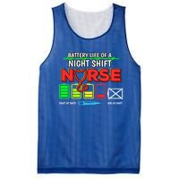 Nurse Lifesavers Nursing Energy Night Shift Battery Life Gift Mesh Reversible Basketball Jersey Tank