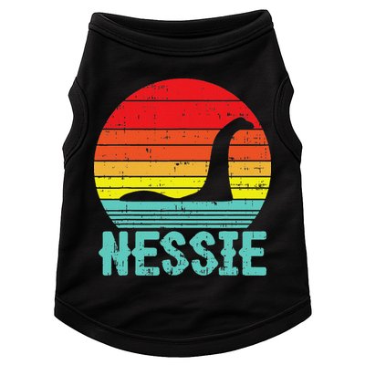 Nessie Loch Ness Monster Retro Nessy Animal Lover Doggie Tank