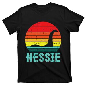 Nessie Loch Ness Monster Retro Nessy Animal Lover T-Shirt