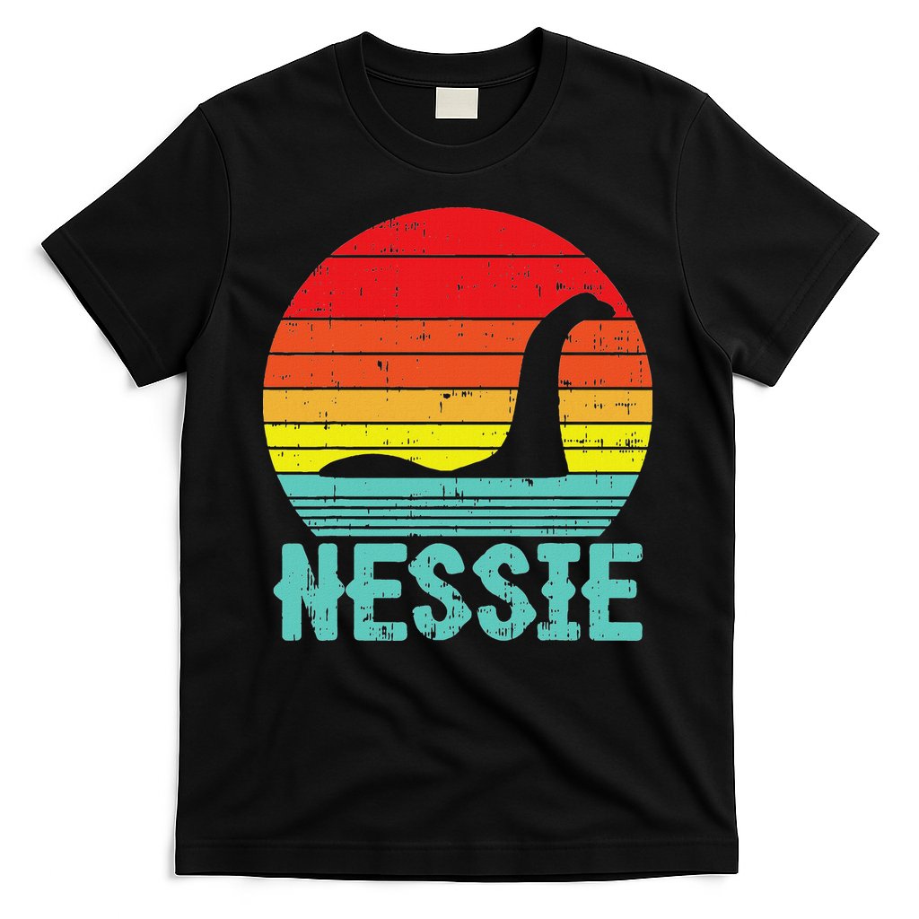Nessie Loch Ness Monster Retro Nessy Animal Lover T-Shirt