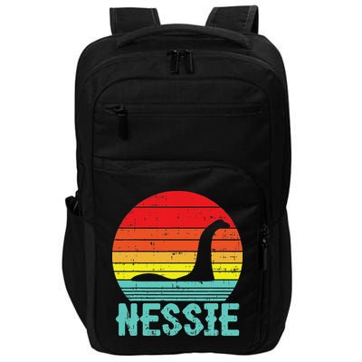 Nessie Loch Ness Monster Retro Nessy Animal Lover Impact Tech Backpack