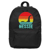 Nessie Loch Ness Monster Retro Nessy Animal Lover 16 in Basic Backpack