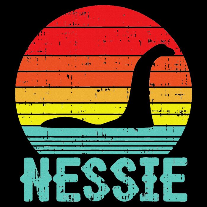 Nessie Loch Ness Monster Retro Nessy Animal Lover 16 in Basic Backpack