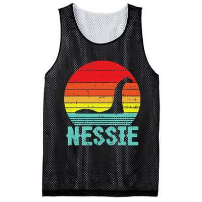 Nessie Loch Ness Monster Retro Nessy Animal Lover Mesh Reversible Basketball Jersey Tank