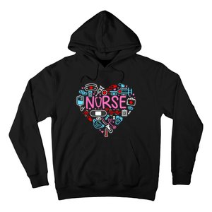 Nurse Love Nursing Student Rn Life Thank You Gifts Hoodie