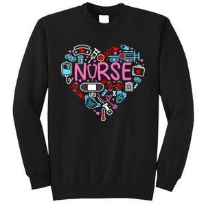 Nurse Love Nursing Student Rn Life Thank You Gifts Sweatshirt